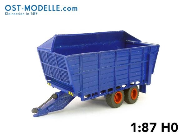 Fortschritt T088 Schwerguthäckselaufbau F997 - dunkelblaurot